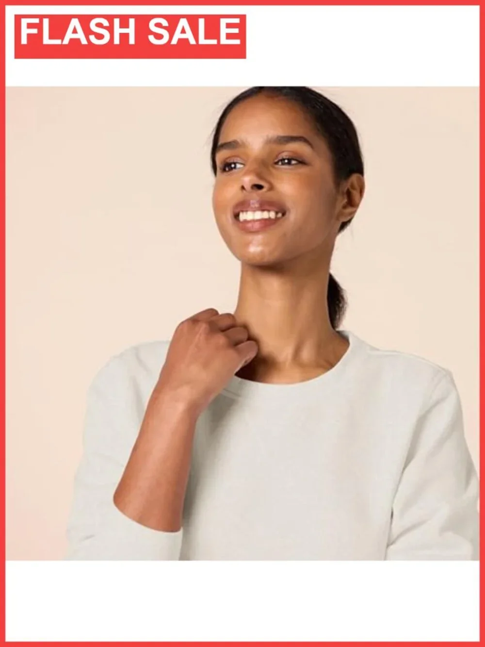 Fleece Crewneck Long Sleeve Pullover Sweatshirt Regular Fit Plus Size